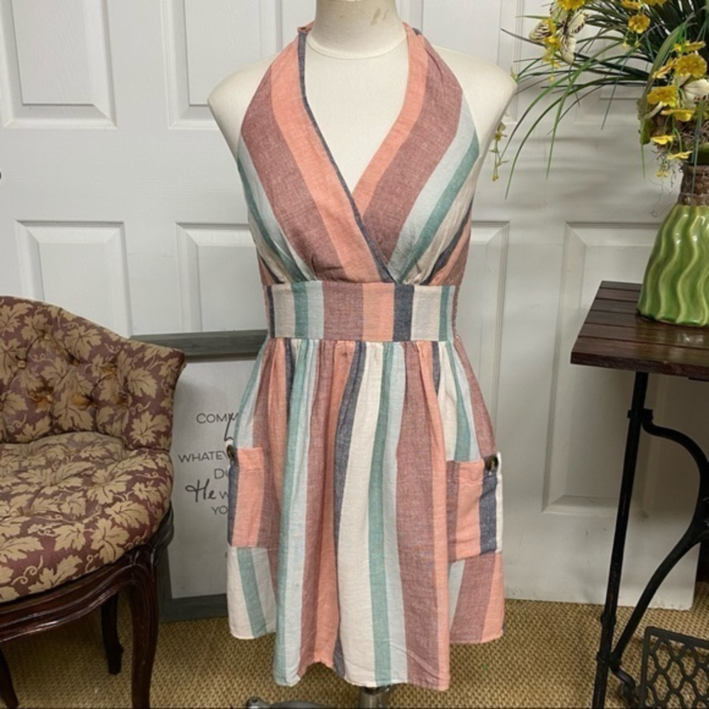 American Eagle Outfitters Halter Dress S‎